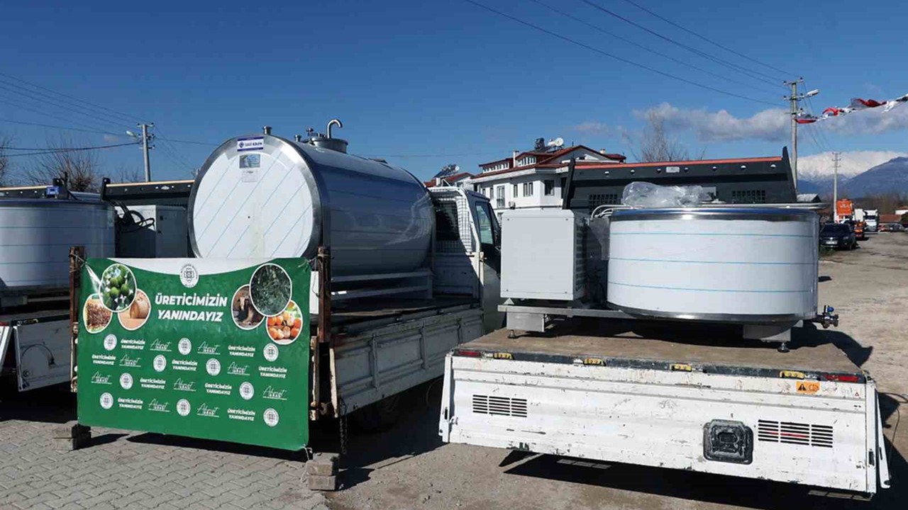 Muğla Büyükşehir’den süt üreticilerine büyük destek
