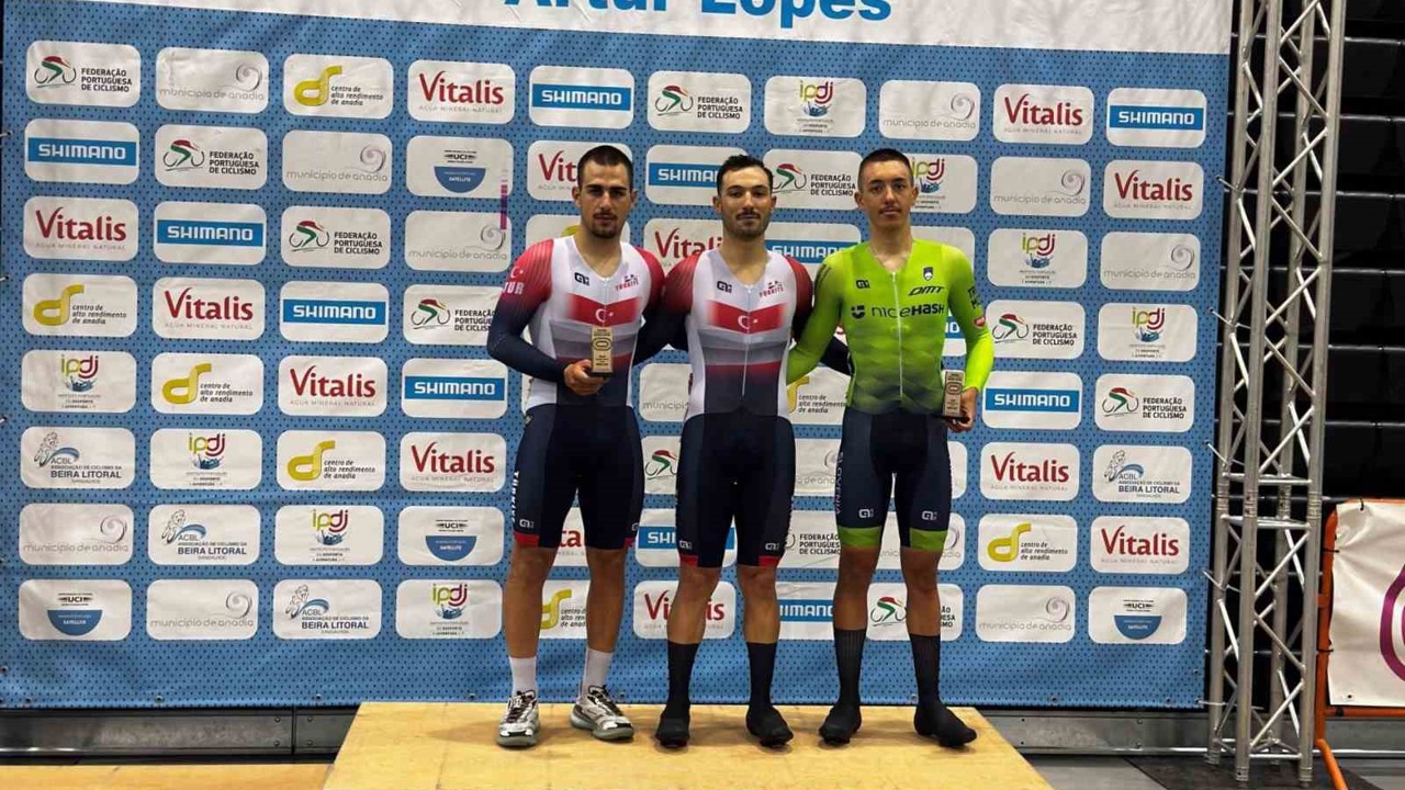 Milli bisikletçiler Portekiz’de kürsüyü paylaştı
