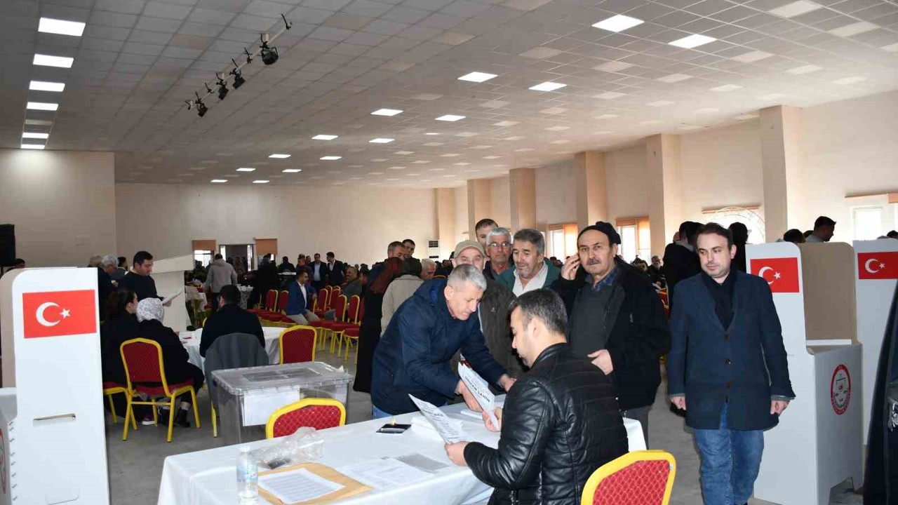 Vezirköprü Esnaf ve Sanatkârlar Odası genel kurulu
