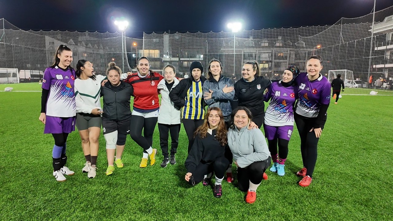 Marmaris’te kadınlardan 9 yıllık futbol geleneği
