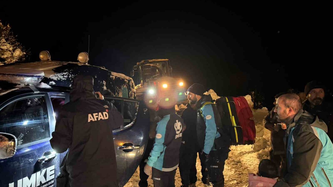 Tunceli’de kurumlar 6,5 aylık hamile kadın için seferber oldu
