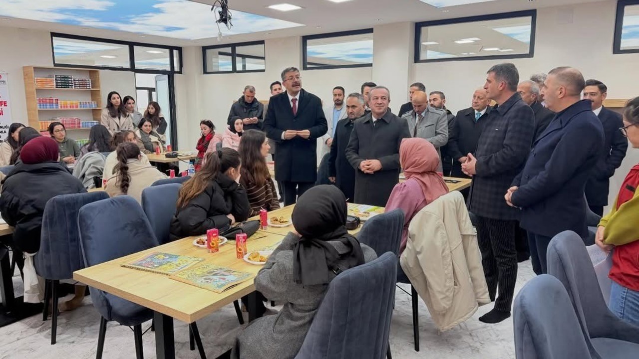 H. Sait Camii Gençlik Merkezi Etüt Salonu hizmete açıldı
