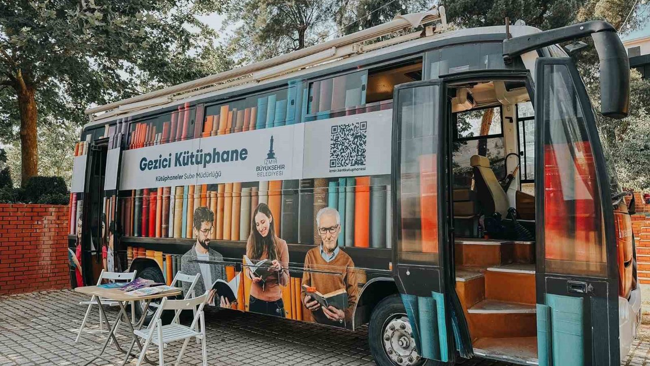 Gezici Kütüphane tatilde yollara çıkıyor
