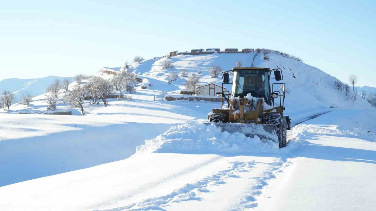 Muş’ta 181 köy yolu ulaşıma kapandı
