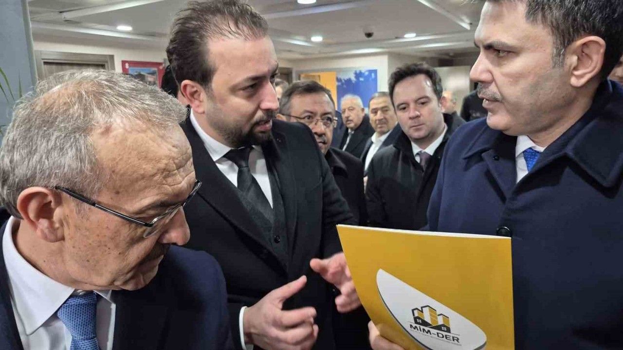 MİMDER’den Bakan Kurum’a yerinde dönüşüm raporu
