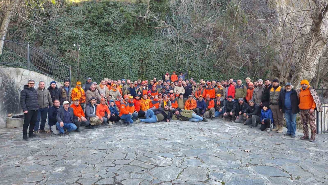 Güney’de 120 avcı doğada buluştu
