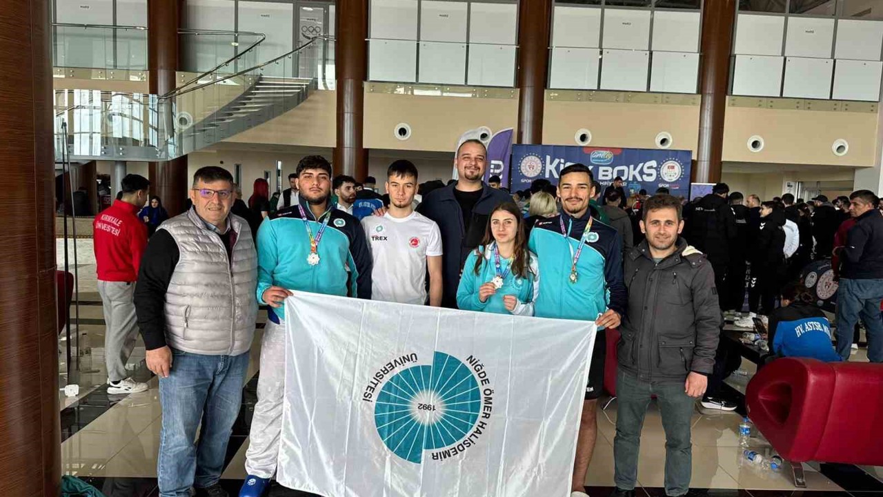 NÖHÜ sporcularından Ünilig Türkiye Şampiyonası’nda büyük başarı
