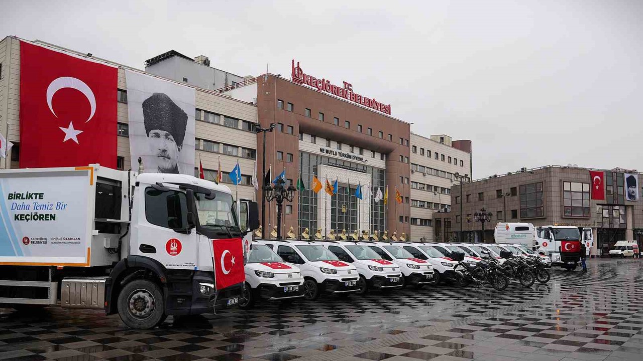 Keçiören Belediyesi araç filosunu genişletiyor

