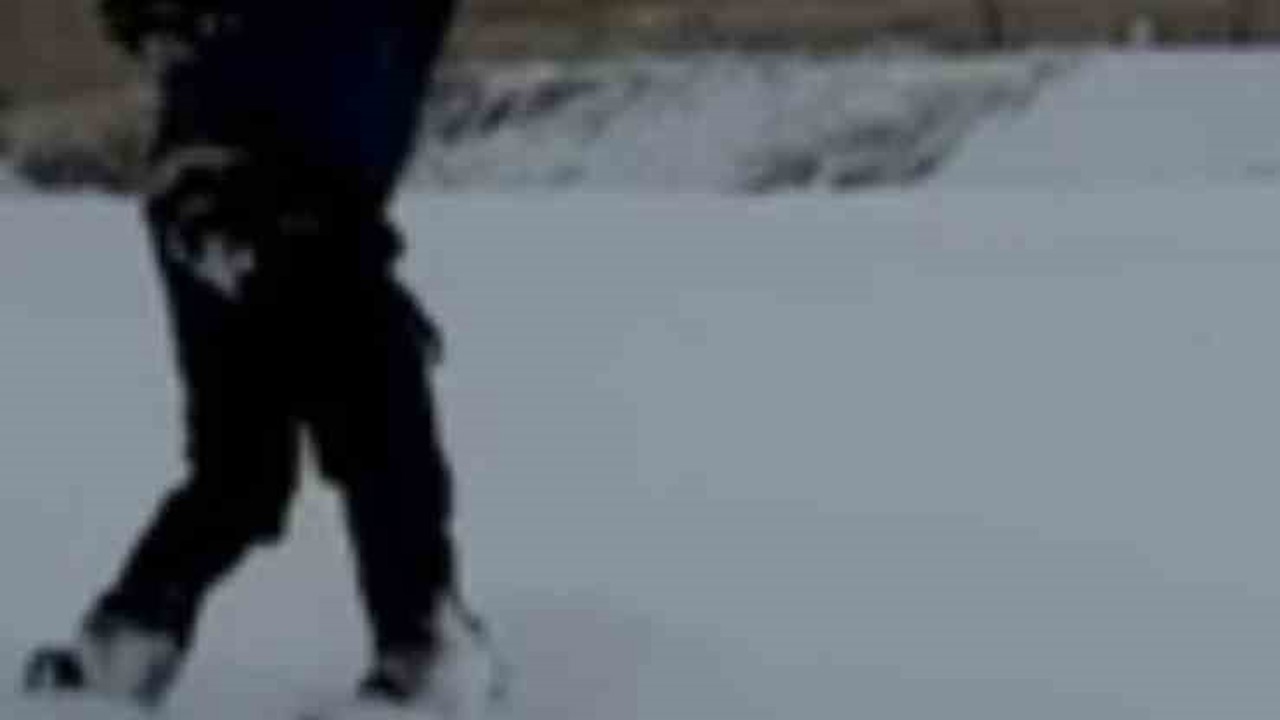 Peribacaları arasında kayak keyfi
