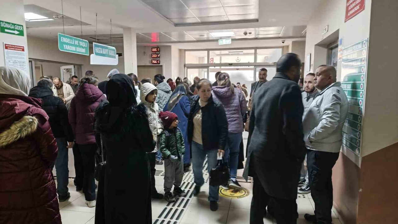 Aydın soğuğa dayanamadı, vatandaşlar hastaneye akın etti
