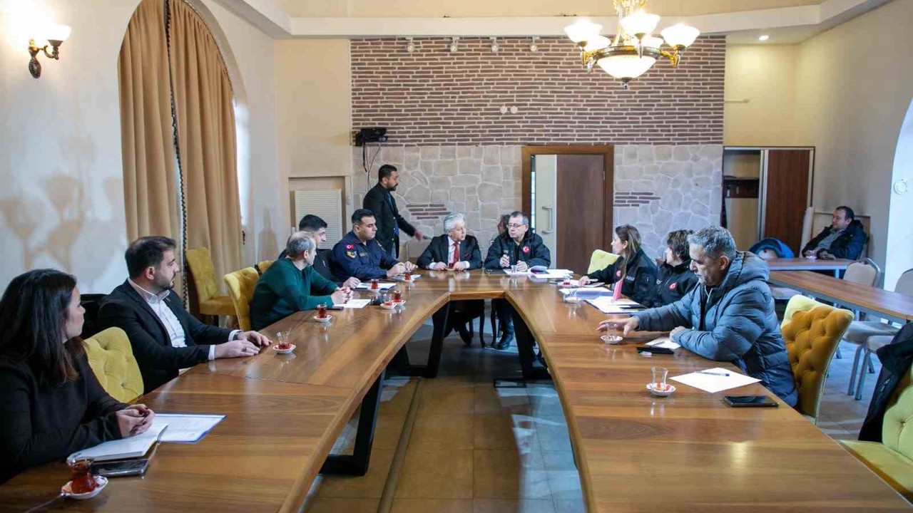 Eskişehir’de afet hazırlıkları masaya yatırıldı
