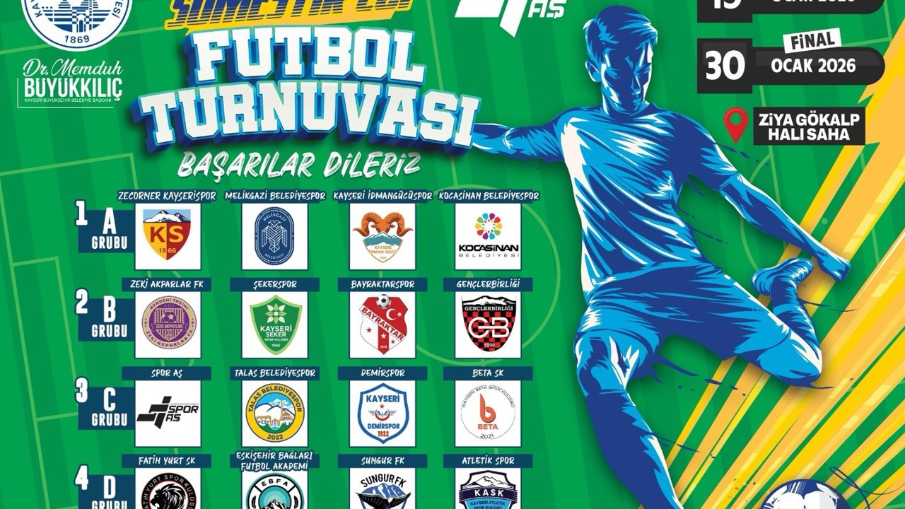 Spor A.Ş.’den U11 Sömestir Cup Futbol Turnuvası
