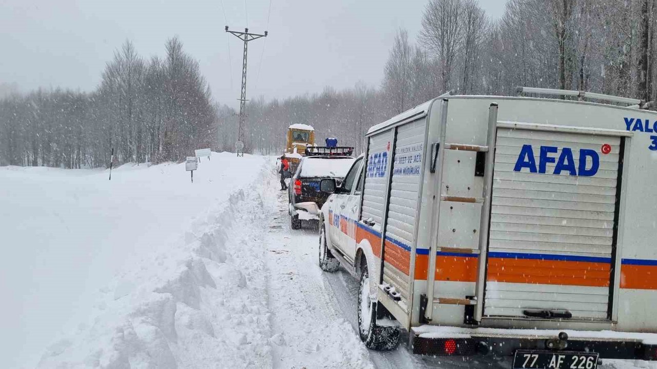 Yalova’da yaylada mahsur kalan 5 kişi kurtarıldı
