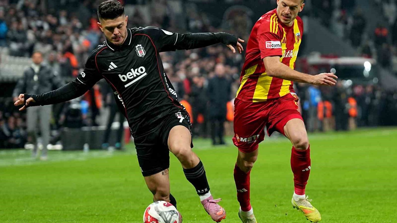 Trendyol Süper Lig: Beşiktaş: 0 - Kayserispor: 0 (Maç devam ediyor)
