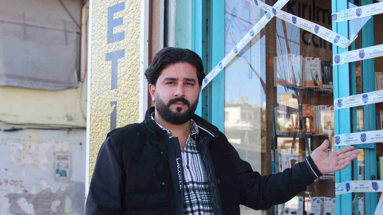 İş yeri soyuldu, hırsızlara "Teslim olun" çağrısı yaptı
