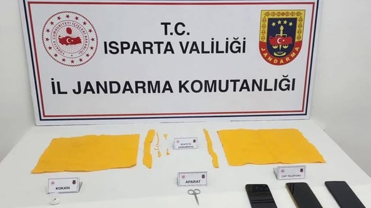 Isparta’da jandarmanın uyuşturucu operasyonunda 2 şüpheli tutuklandı

