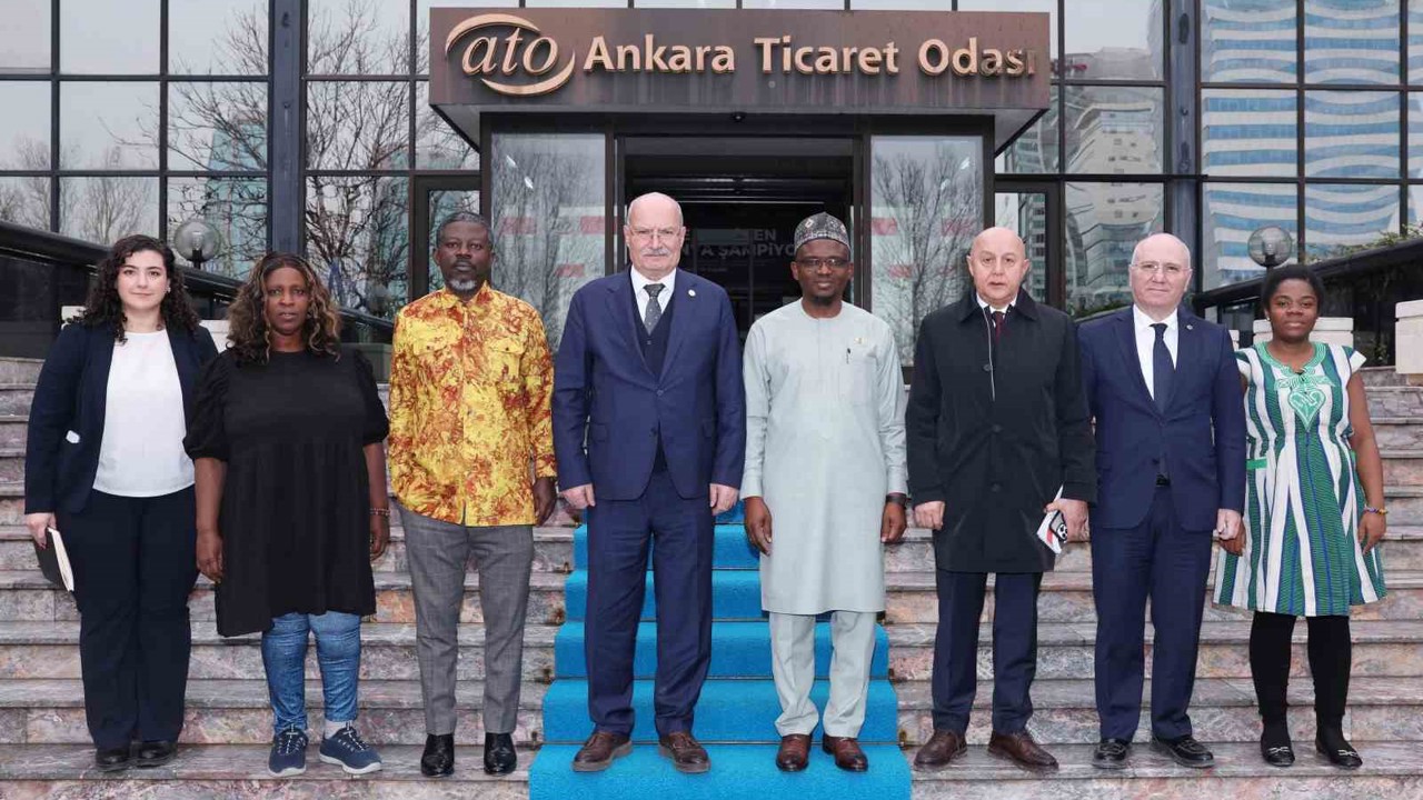 ATO Başkanı Baran: "Gana ile ticaretimizi kısa sürede 1 milyar dolar seviyesine taşıyabileceğimize inanıyorum"
