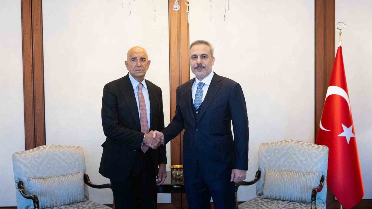 Bakan Fidan, ABD Suriye Temsilcisi Barrack’ı kabul etti
