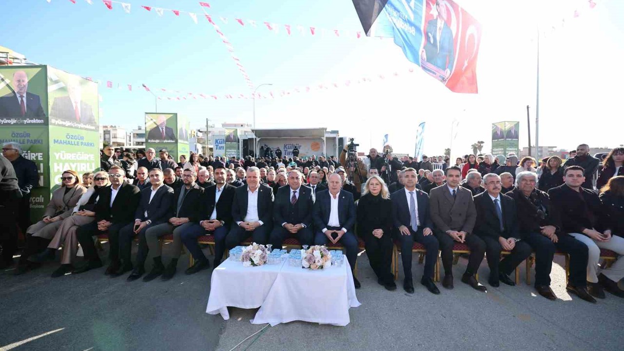 Yüreğir Belediyesi Özgür Mahalle Parkı törenle açıldı
