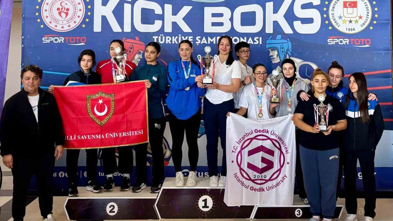 Üniversitelerarası Kick Boks Türkiye Şampiyonası’nda MCBÜ’den büyük başarı
