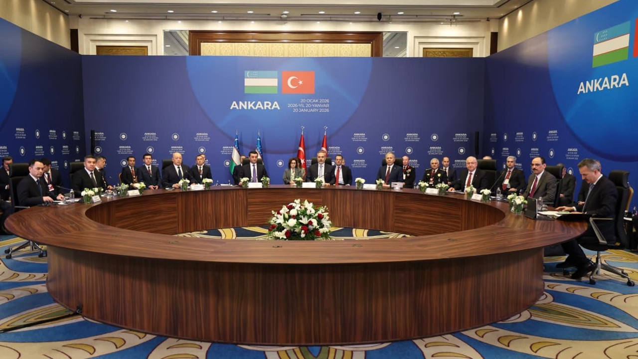 Ankara’da Türkiye-Özbekistan stratejik iş birliği masaya yatırıldı
