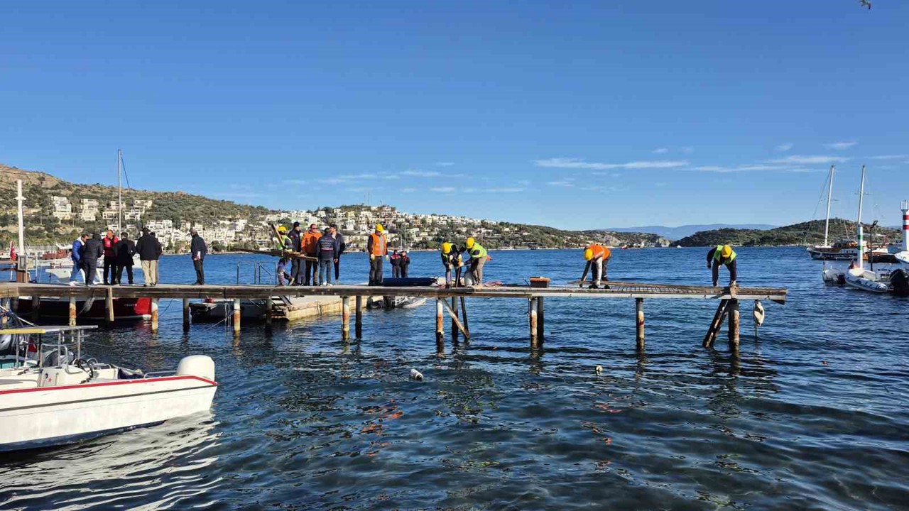 Bodrum’daki kaçak Liman 10 yıl sonra yıkılıyor
