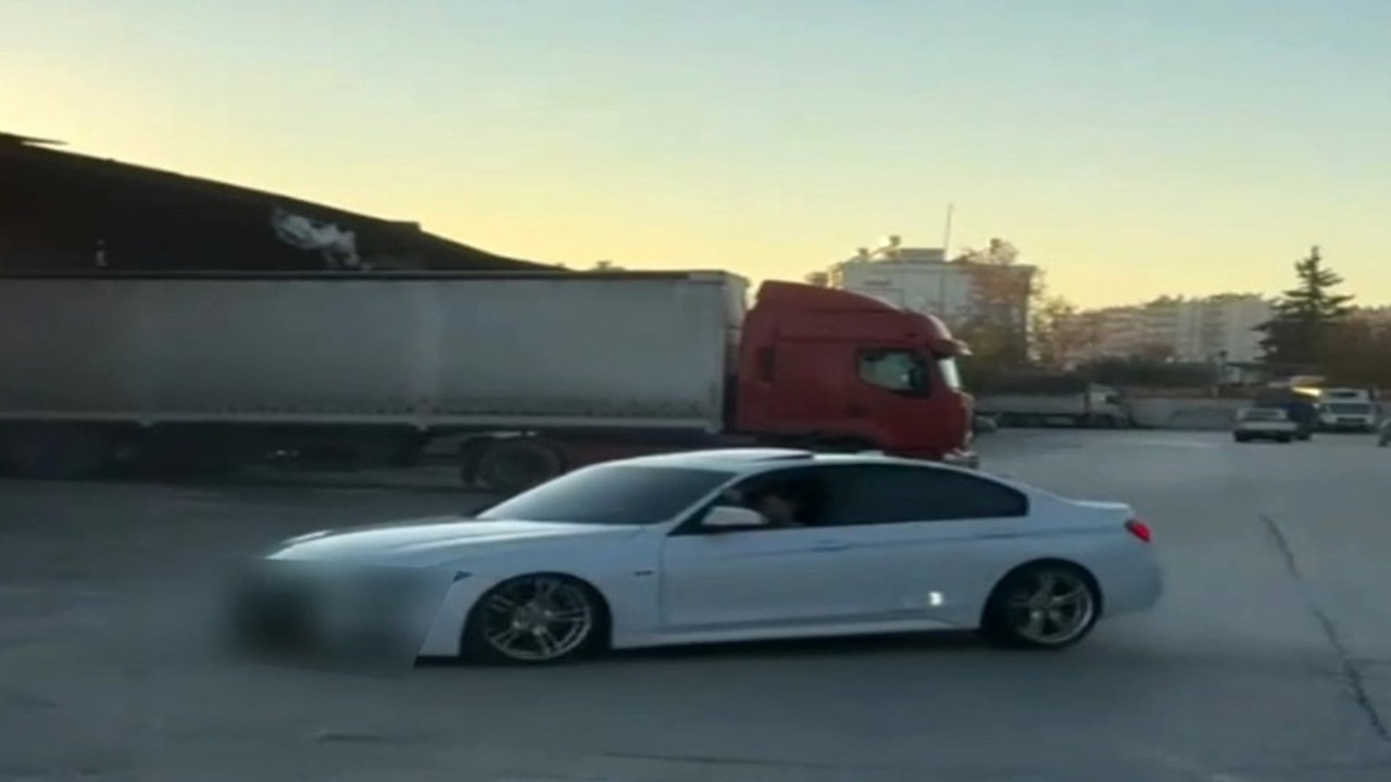 Antalya’da drift yapan sürücüye sosyal medya paylaşımı sonrası ceza
