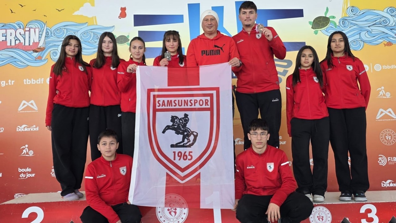 Samsunspor Bocce takımı başarıya doymuyor
