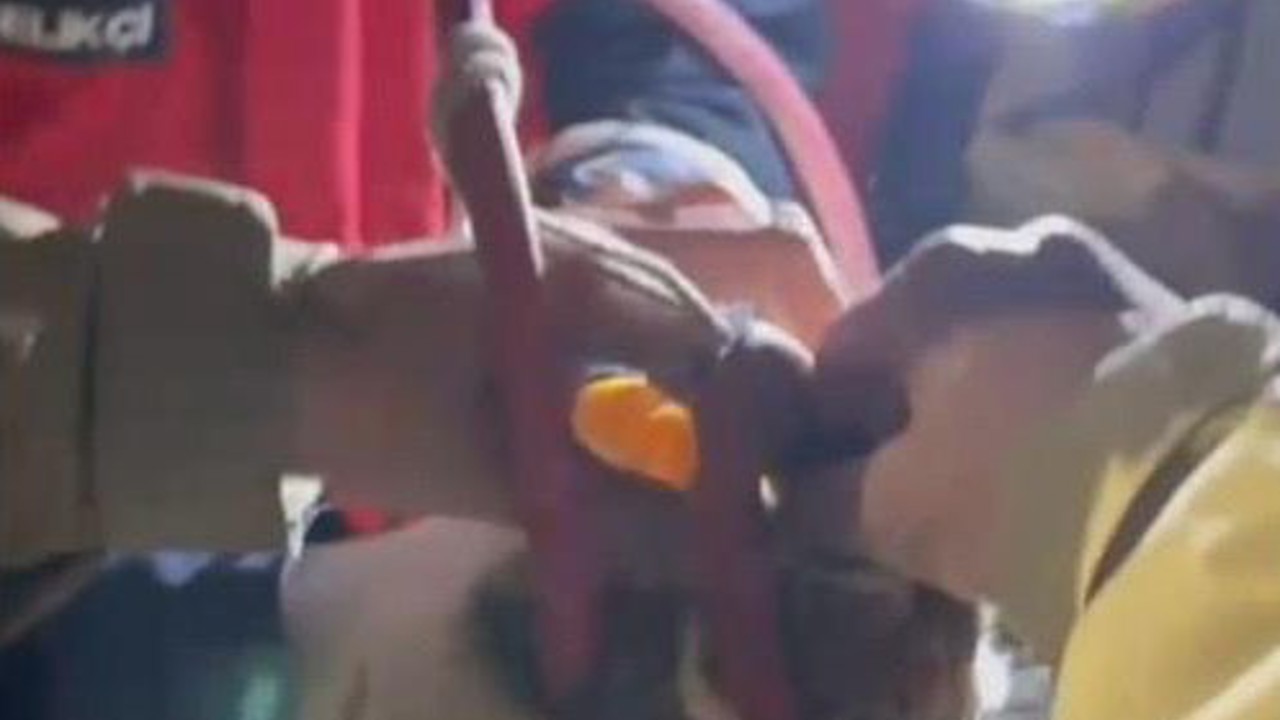 Su pompası deliğine düşen yavru kediyi itfaiye kurtardı
