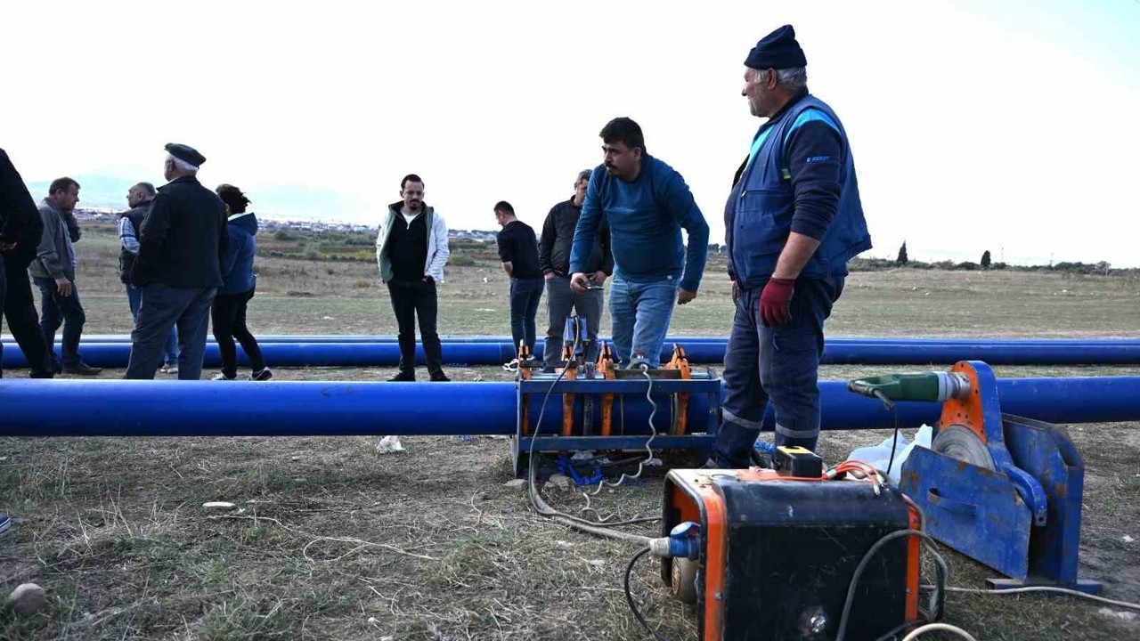 Manisa’da 45 yıllık asbestli içme suyu hattı tarihe karışıyor
