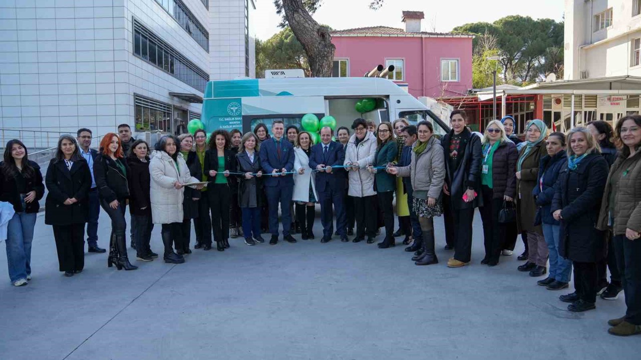 Manisa’da rahim ağzı kanseri tarama aracı hizmete girdi
