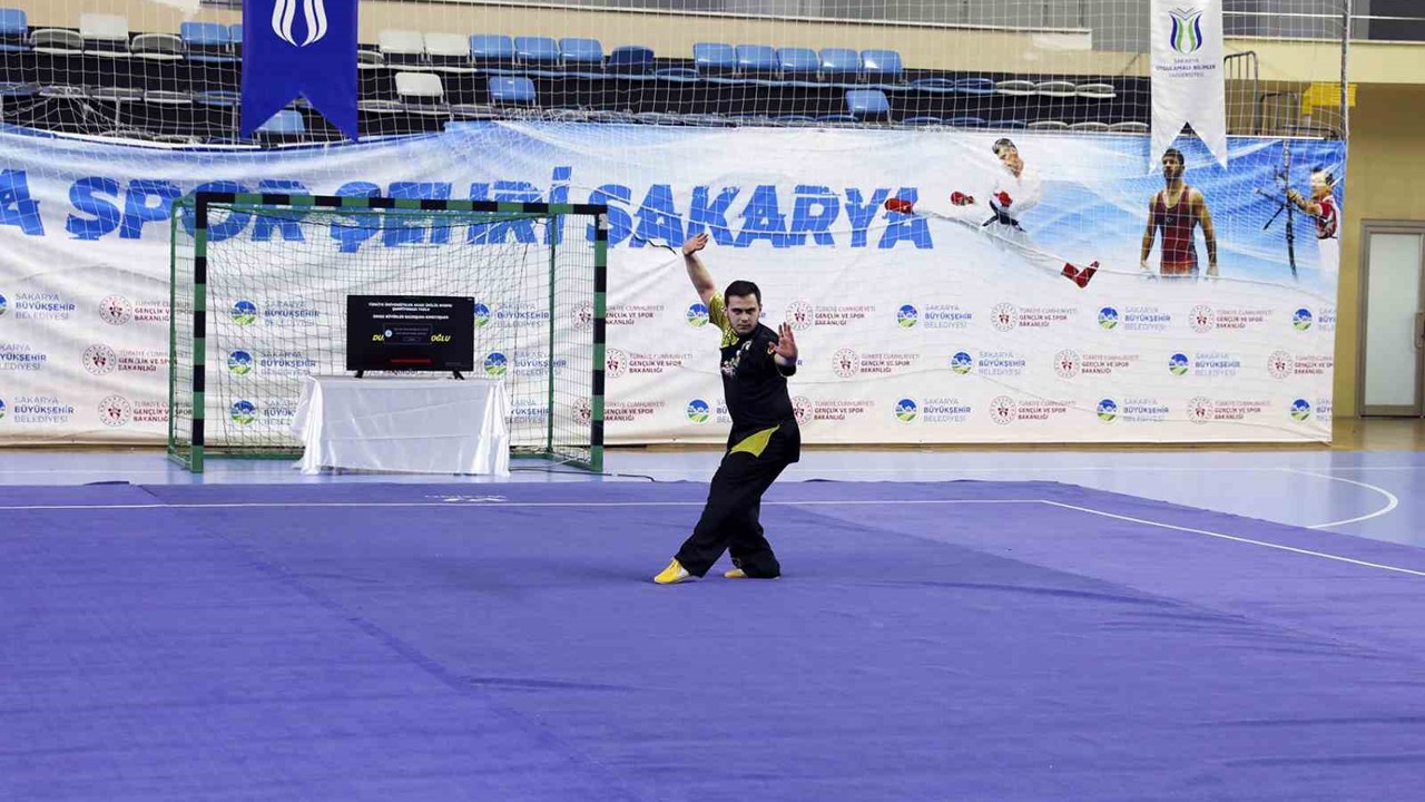 Üniversiteler arası Wushu heyecanı Sakarya’da

