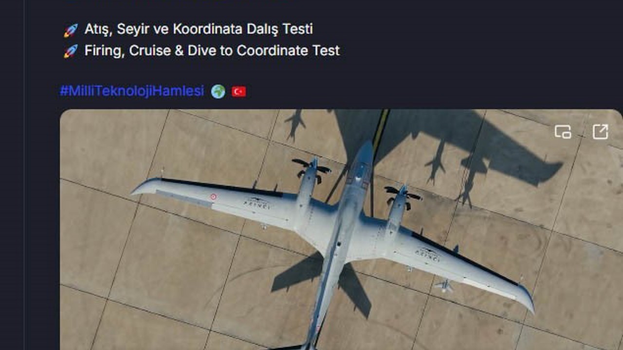 AKINCI TİHA’dan 2 adet KEMANKEŞ ile tam isabet
