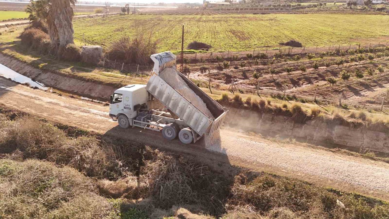 Tarsus Doğa Parkına giden yol yenilendi
