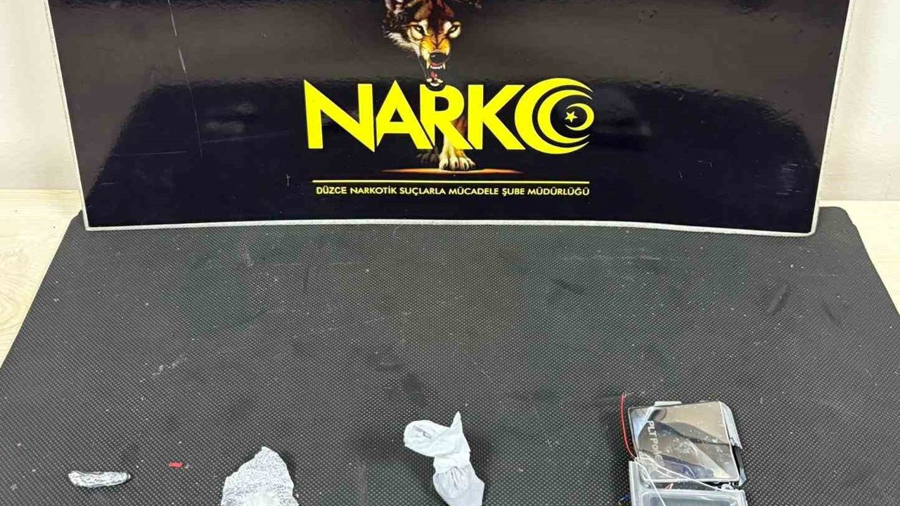 Düzce’de uyuşturucu operasyonu: 1 kişi tutuklandı
