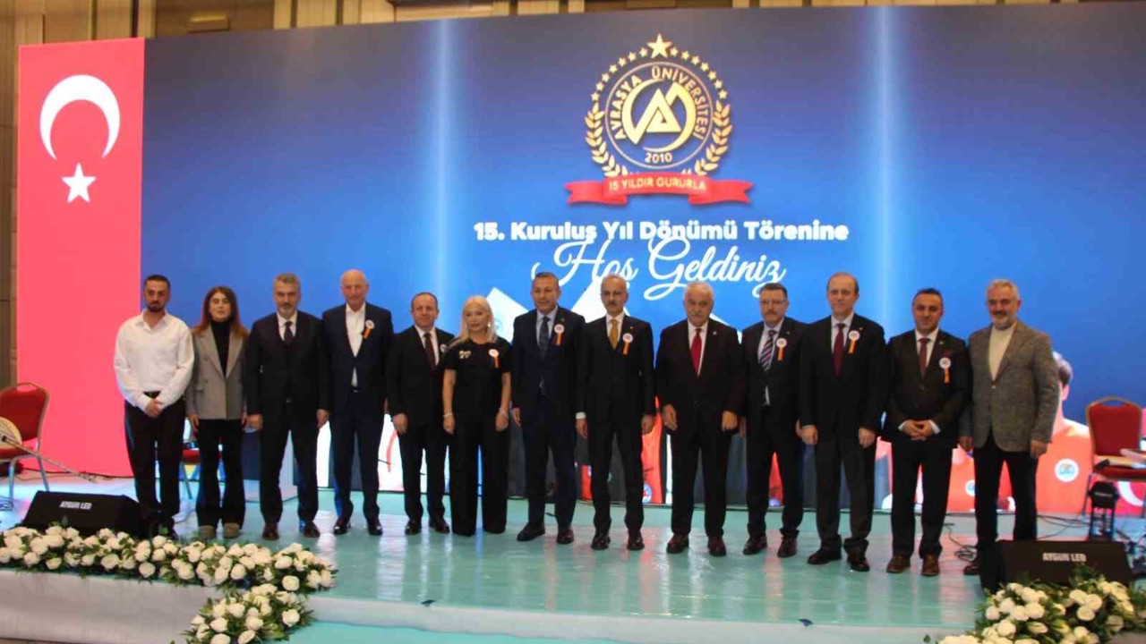 Avrasya Üniversitesi’nin 15. yıldönümü kutlandı
