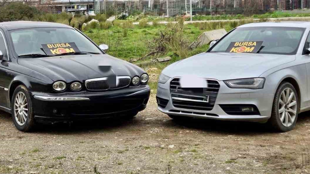 Bursa’da gümrük kaçağı otomobil ticareti yapan şahıslara operasyon
