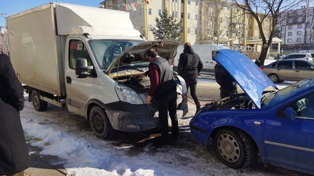 Sibirya soğuklarının etkili olduğu Ardahan’da

