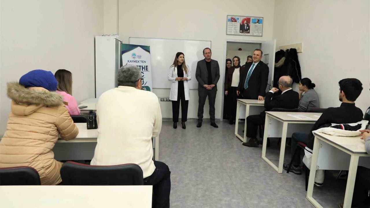 KAYMEK’te Almanca yeterlilik belgesi sahiplerini buldu
