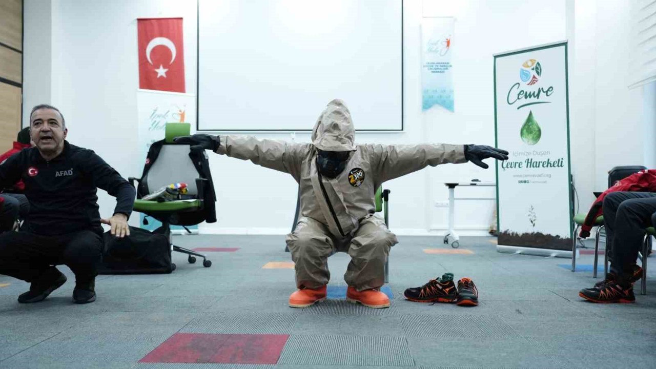 Elazığ’da  arama ve kurtarma eğitimleri sürüyor
