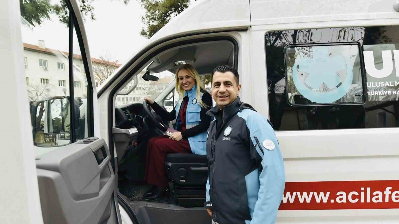 Muğla UMKE’ye tam donanımlı lojistik araç
