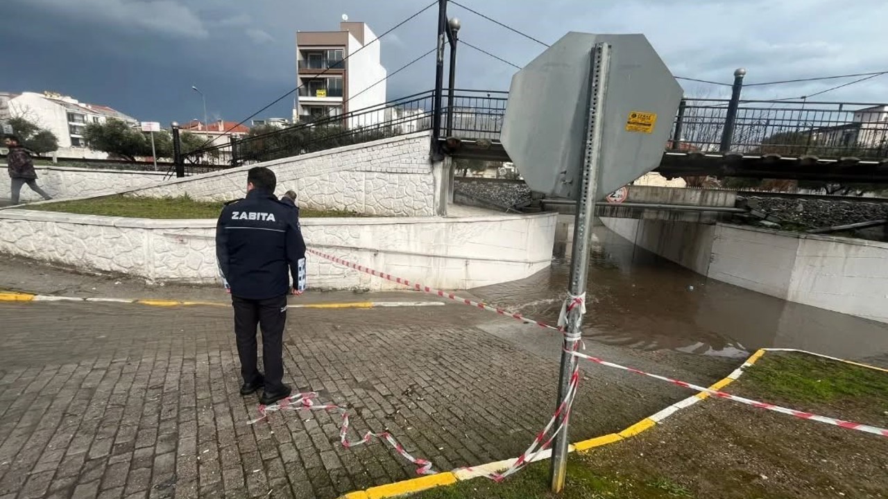 Germencik Belediyesi’nden sağanak yağışa karşı önlem
