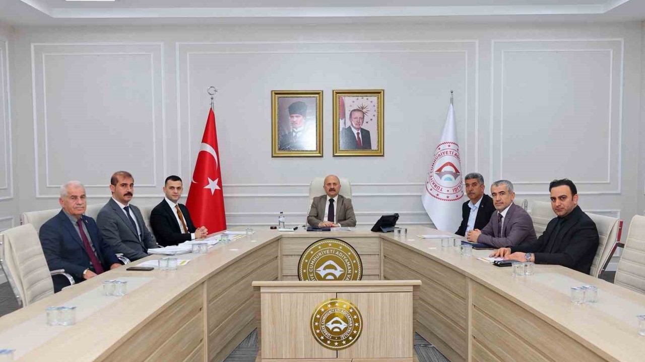 Adıyaman’da İl Özel İdaresi Encümen Toplantısı yapıldı
