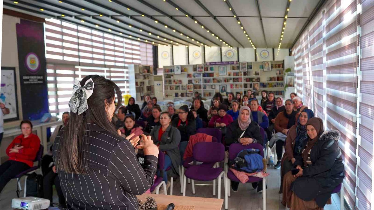 Tarsus’ta kadınlara sağlık ve güvenlik eğitimi
