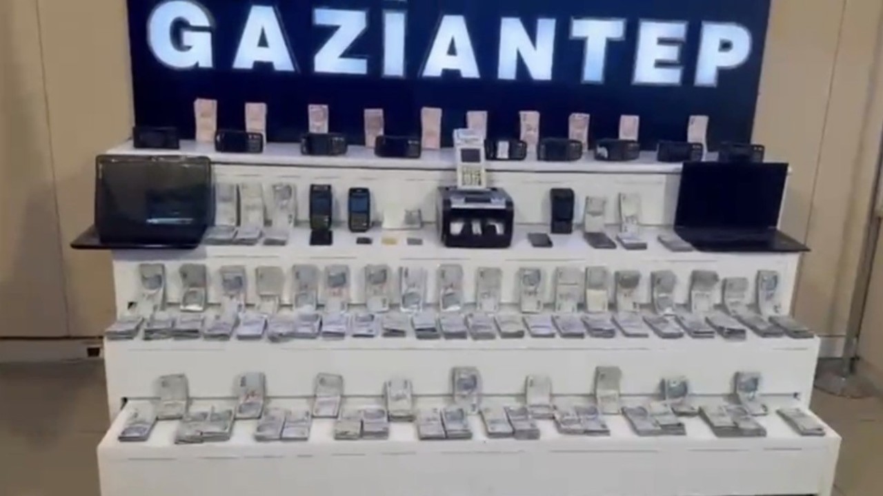 Gaziantep’te tefeci operasyonu: 22 gözaltı
