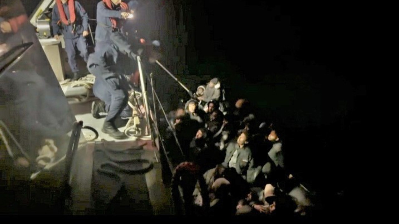 Kaçak geçişe Sahil Güvenlik engeli: 43 yakalama
