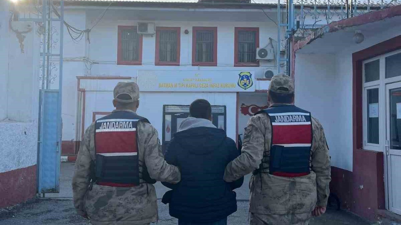 Batman’da 12 yıl 6 ay kesinleşmiş hapis cezası bulunan şahıs yakalandı
