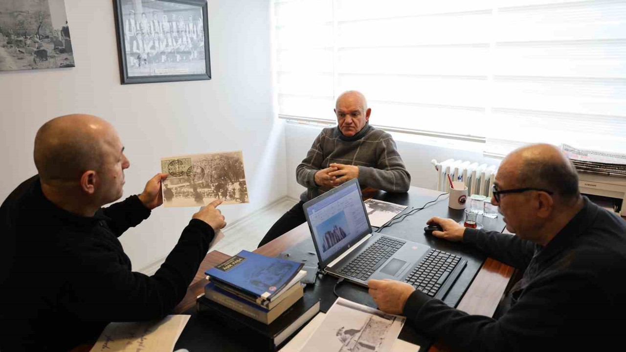Kırşehir’deki envanter çalışmasında Yunan General Trikopis’in esir tutulduğu hükümet konağının fotoğrafı ortaya çıktı
