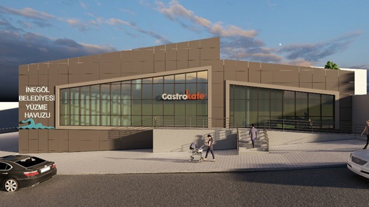 İnegöl Belediyesi yeni havuz için çalışmalara başladı
