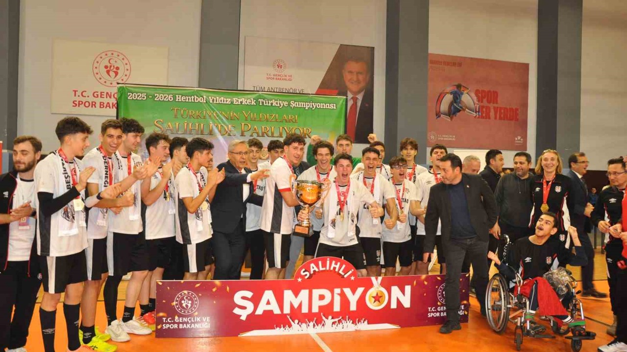 Türkiye’nin Yıldızları Salihli’de parladı: Hentbolda şampiyon Beşiktaş!
